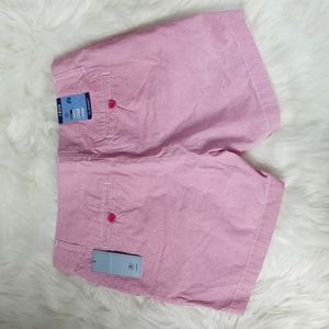 Izod pink shorts with white stripes Size 10